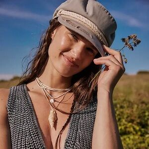 Free People Marine Cap